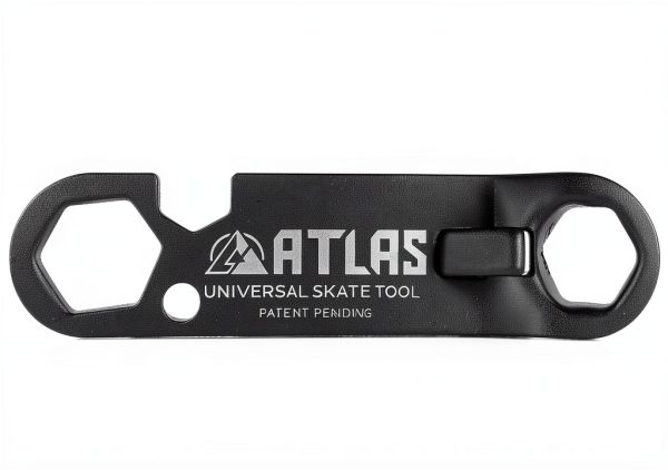 Atlas Universal Skate Tool Metal Screwdriver Key Ring-4