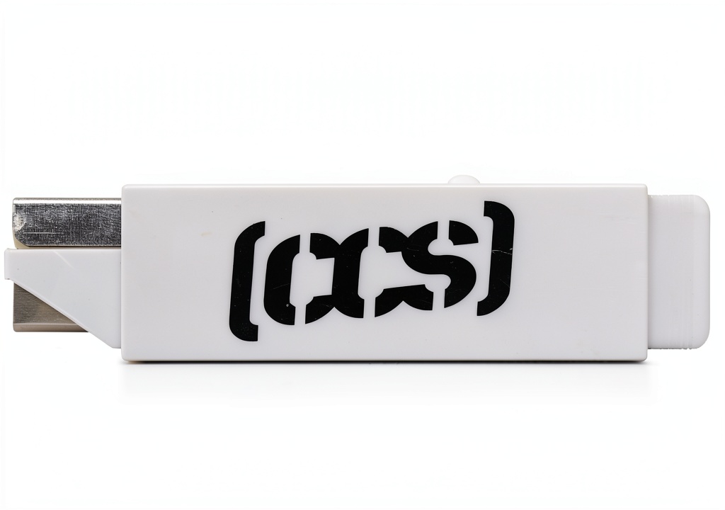 CCS Utility Bag with retractable blade extended on a skateboard