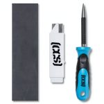 CCS Skateboard Grip Tape Sheet 9x33 Black Grip File Tool-0