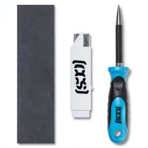 CCS Skateboard Grip Tape Sheet 9x33 Black Grip File Tool-0