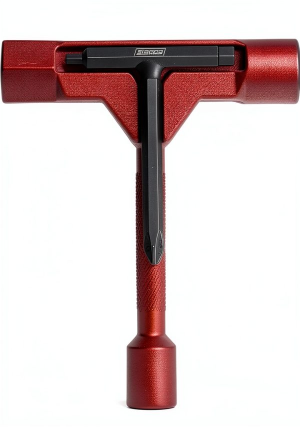 Slappy Skateboard Tool ST2 Red Multi-Function Magnetic-1