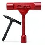 Slappy Skateboard Tool ST2 Red Multi-Function Magnetic-0