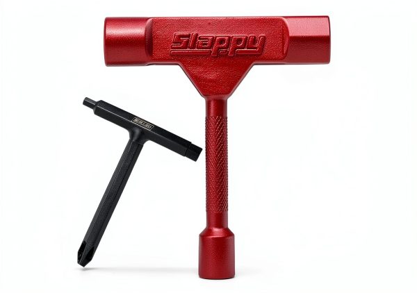 Slappy Skateboard Tool ST2 Red Multi-Function Magnetic-0