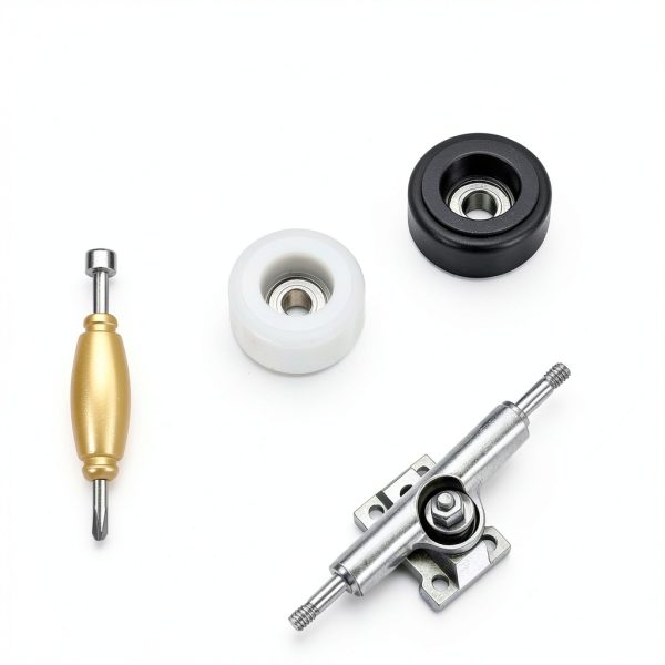 Zhehao Fingerboard Wheels 34mm Black White Skateboard Tools-1