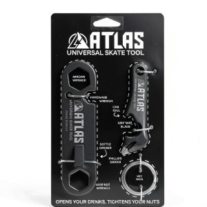 Atlas Universal Skate Tool Metal Screwdriver Key Ring-0
