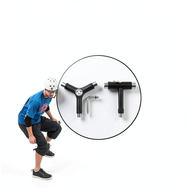 BESIY Skateboard Tool Metal Nylon All-in-One-6