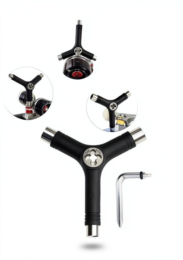 BESIY Skateboard Tool Metal Nylon All-in-One-3