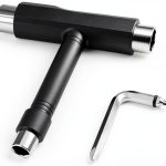 Wahijihe Skateboard Wrench Stainless Steel Tool Unisex Adult-0