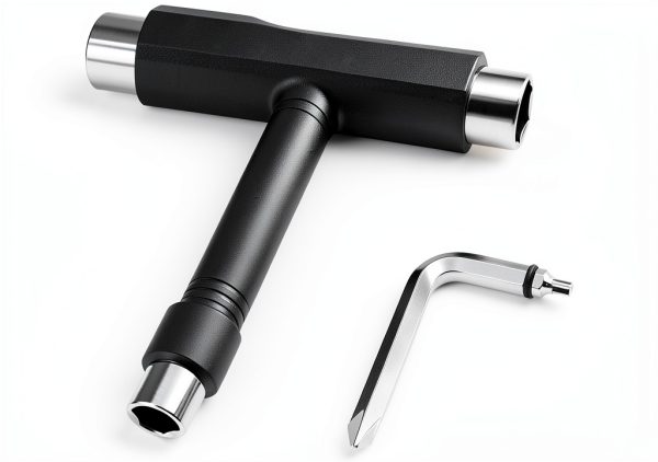 Wahijihe Skateboard Wrench Stainless Steel Tool Unisex Adult-0