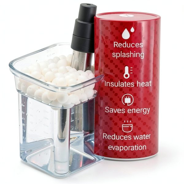 Sous Vide Balls IMPRESA 500 Pack Evaporation Control Mesh Storage Bag-1