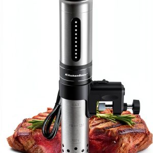 KitchenBoss Wifi Sous Vide Cooker G310 Silver 1100W Circulator-0