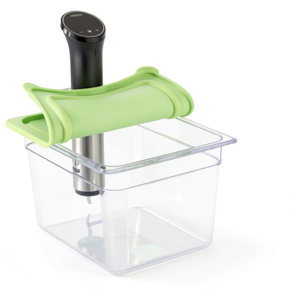 Sous Vide Container 12 Qt COSPARX Polycarbonate with Silicone Lid-2