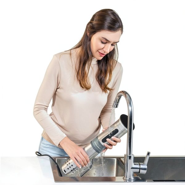 KitchenBoss Wifi Sous Vide Cooker G310Px Silver 1100W Quiet Circulator-7