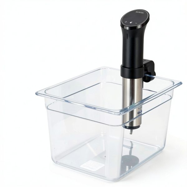 Sous Vide Container 12 Qt COSPARX Polycarbonate with Silicone Lid-3