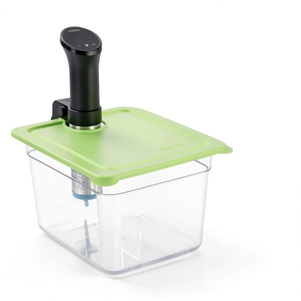 Sous Vide Container 12 Qt COSPARX Polycarbonate with Silicone Lid-4