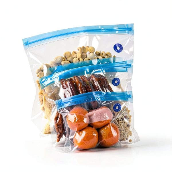Sous Vide Bags 30 Reusable Vacuum Food Storage Bags for Sous Vide, 3 Sizes Large Sous Vide Bags with Pump, 4 Sous Vide Bag Clips for Food Storage and Chefsteps, Anova, Joule, Wancle Sous Vide Cooking-2