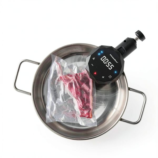 KitchenBoss Wifi Sous Vide Cooker G300Px Carbon Black 1100W Immersion-5