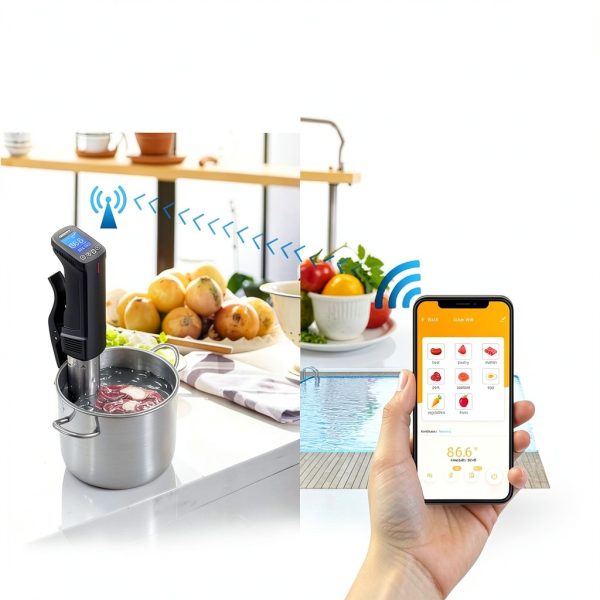 Inkbird WiFi Sous Vide Cooker 1000W with 44PCS Vacuum Sealer Kit-2