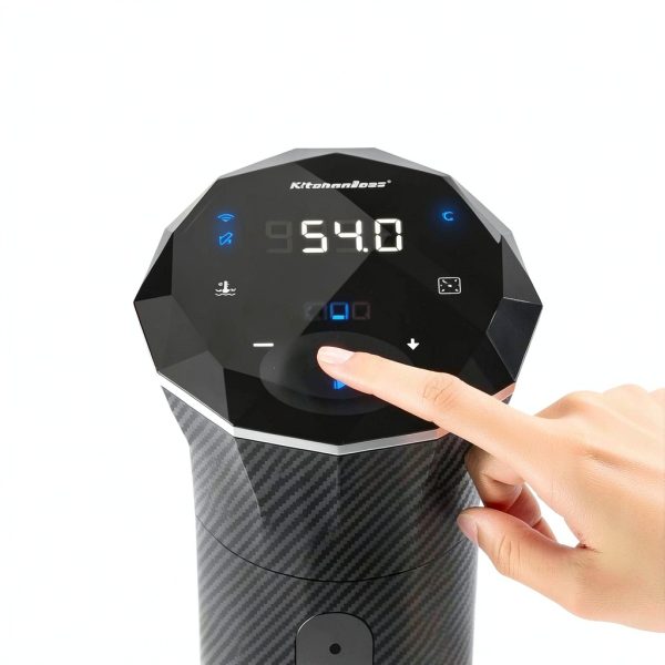 KitchenBoss Wifi Sous Vide Cooker G300Px Carbon Black 1100W Immersion-7
