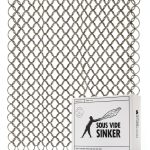 Sous Vide Sinker TopHat Stainless Steel Weight with Clips 1.2lb-0