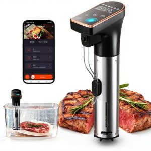 Sous Vide Precision Cooker 1300W IPX7 Waterproof with Brushless Motor-0