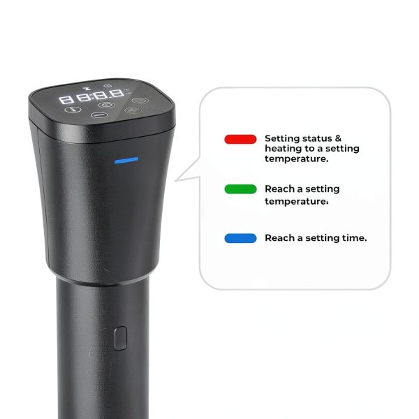 Sous Vide Machine Vpcok Direct SV-2405 Black 1000W 15qt Circulator-1