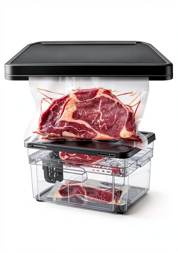 Sous Vide Machine Vpcok Direct SV-2405 Black 1000W 15qt Circulator-6